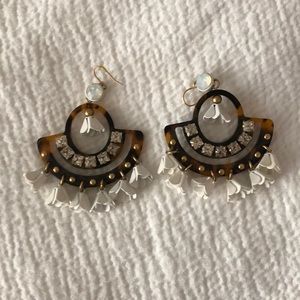 Crew Tortoise shell earrings